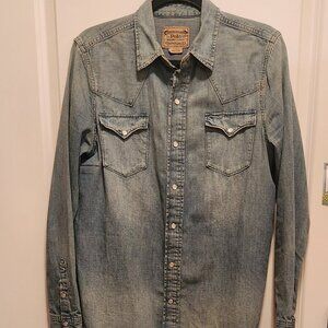 Polo by Ralph Lauren Chambray Western Shirt